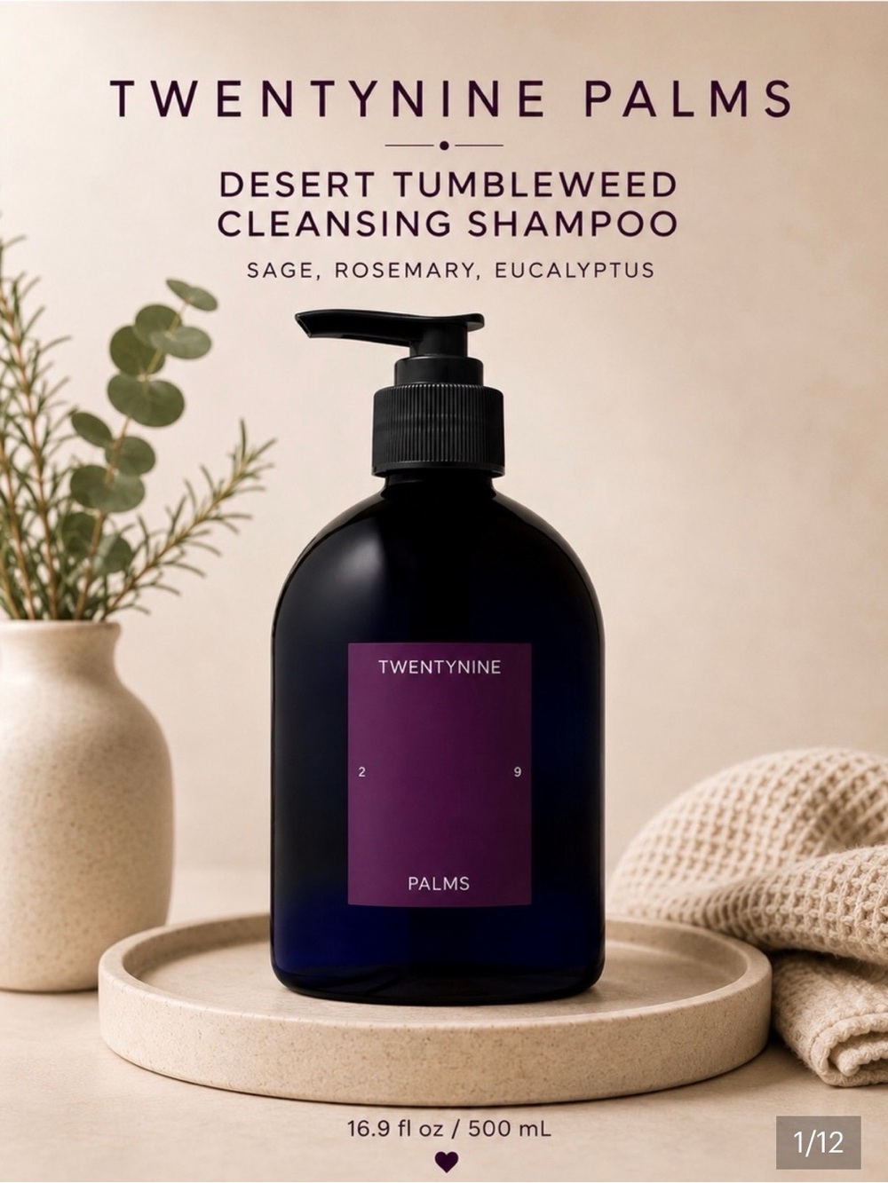 TwentyNine Palms Shampoo new